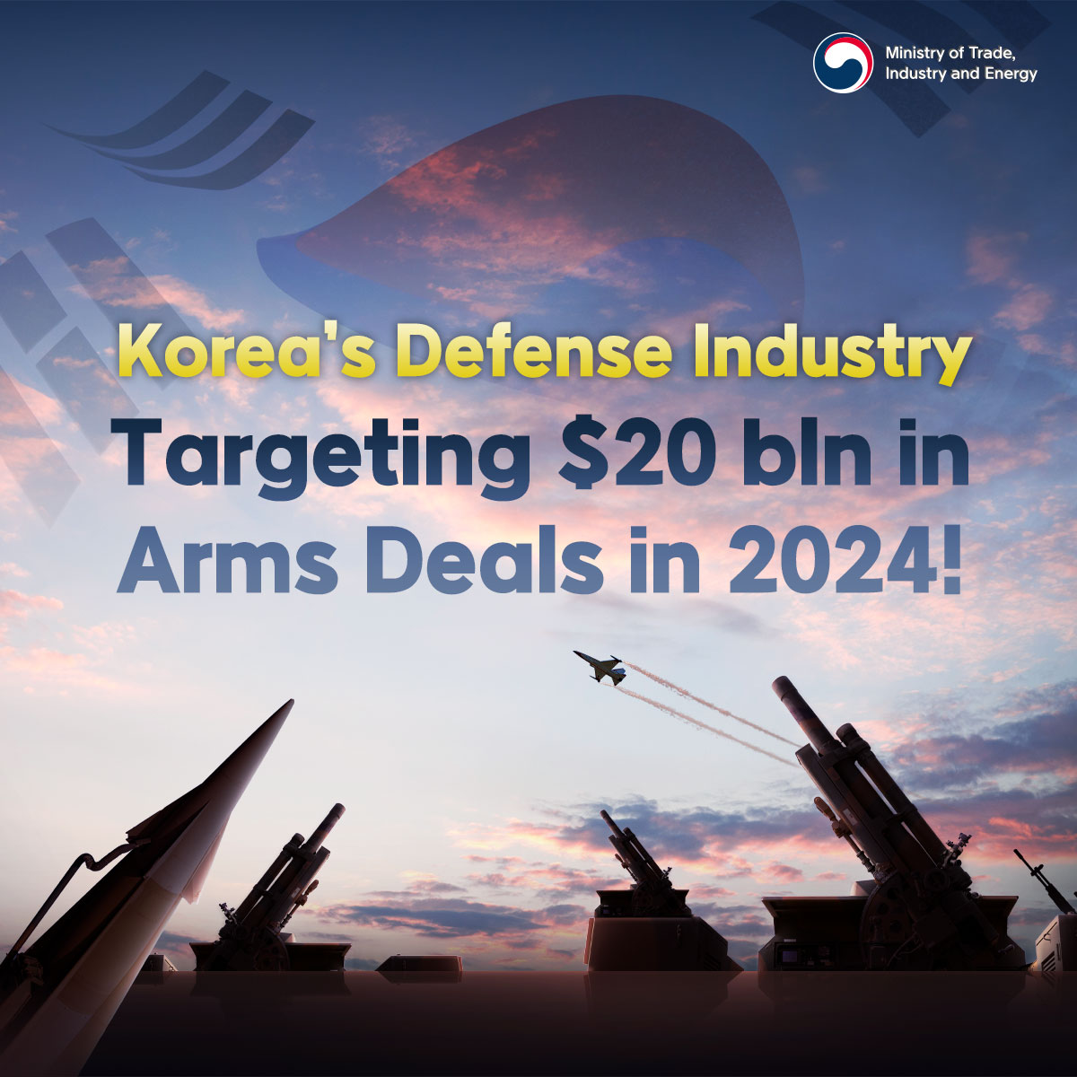 Korea's defense industry targeting $20 bln in export deals for 2024