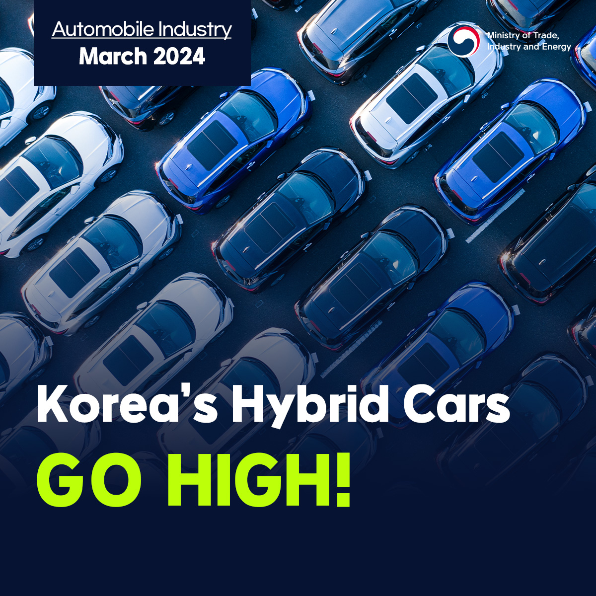 Korea's hybrid car exports GO HIGH!