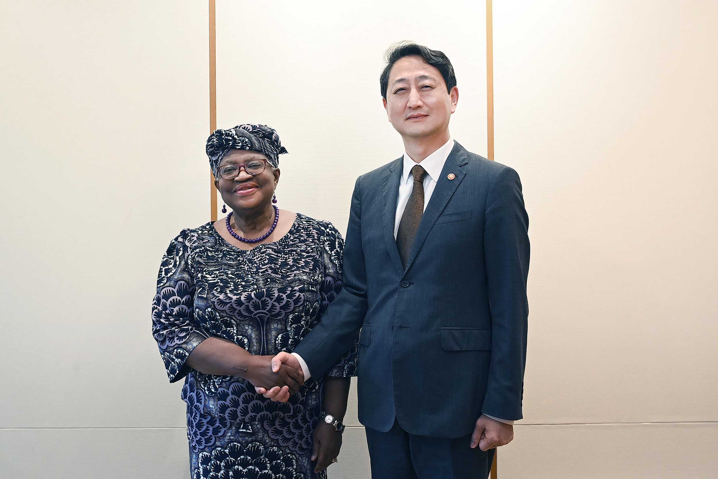 Minister meets WTO Director-General