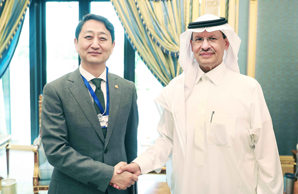 Minister meets Saudi Energy Minister