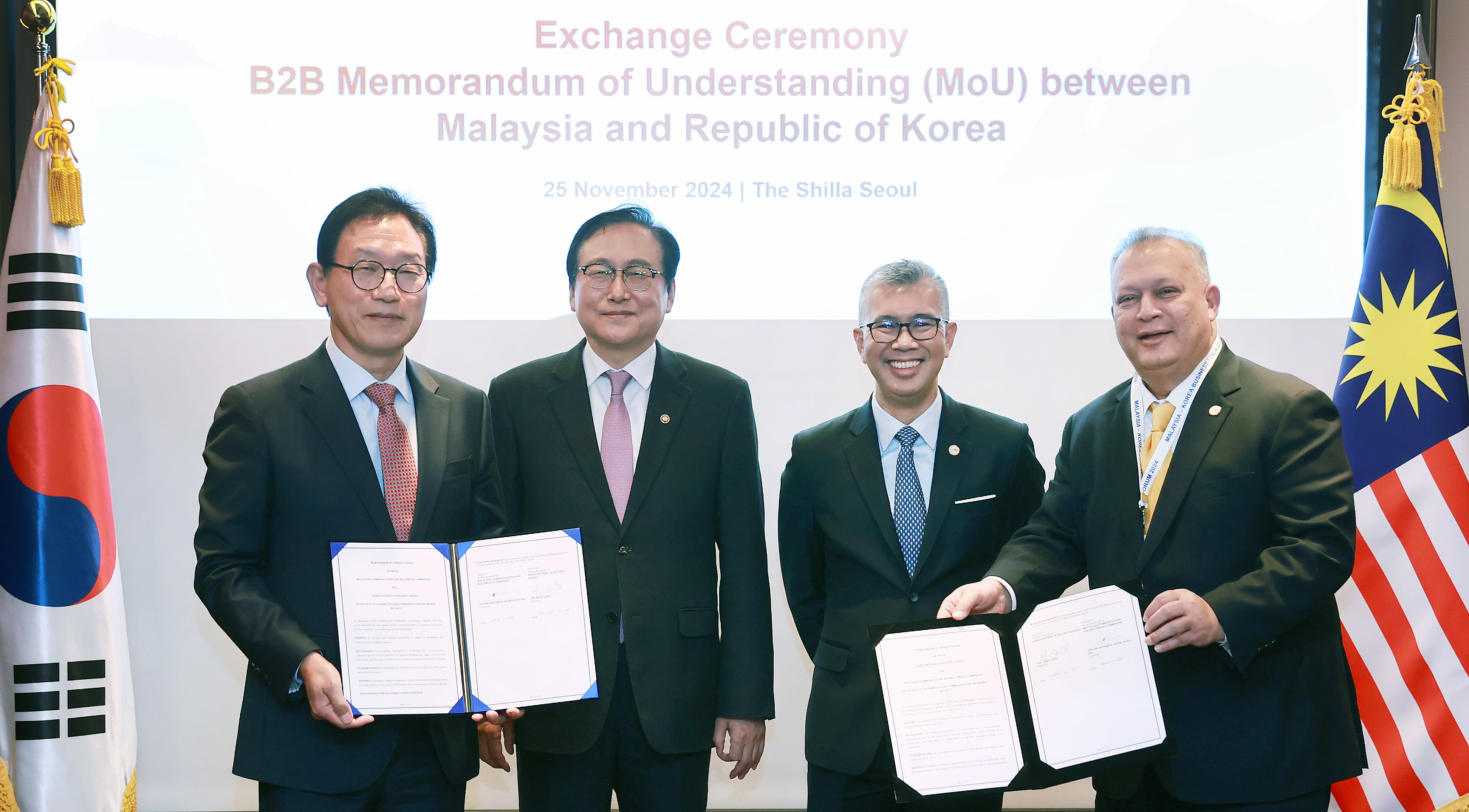 Korea and Malaysia sign economic cooperation MOUs