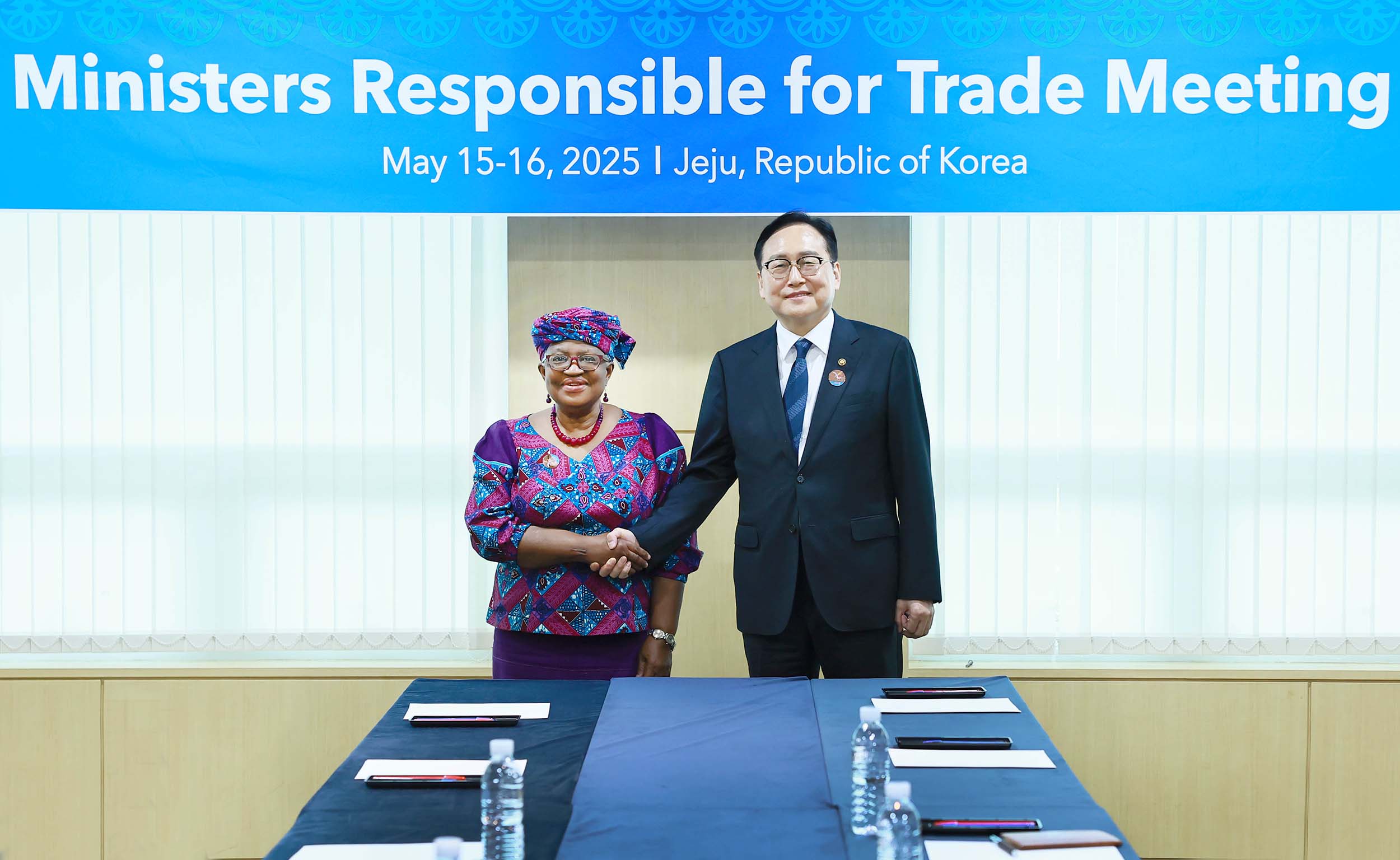 Trade Minister meets WTO Director-General 
