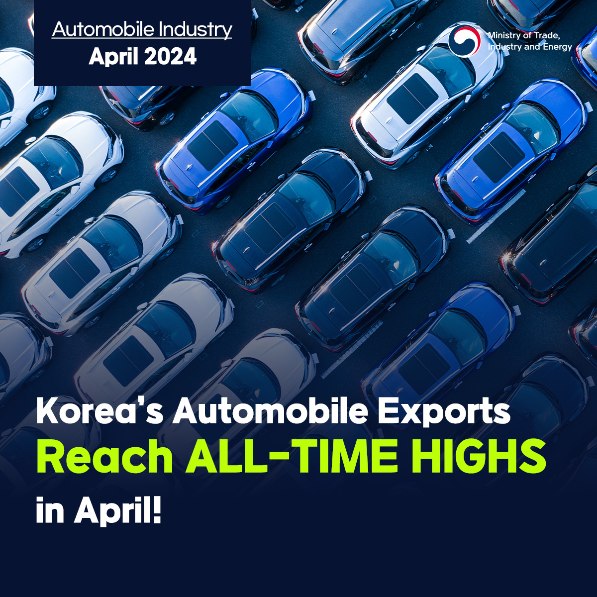 April's auto exports hit new highs!