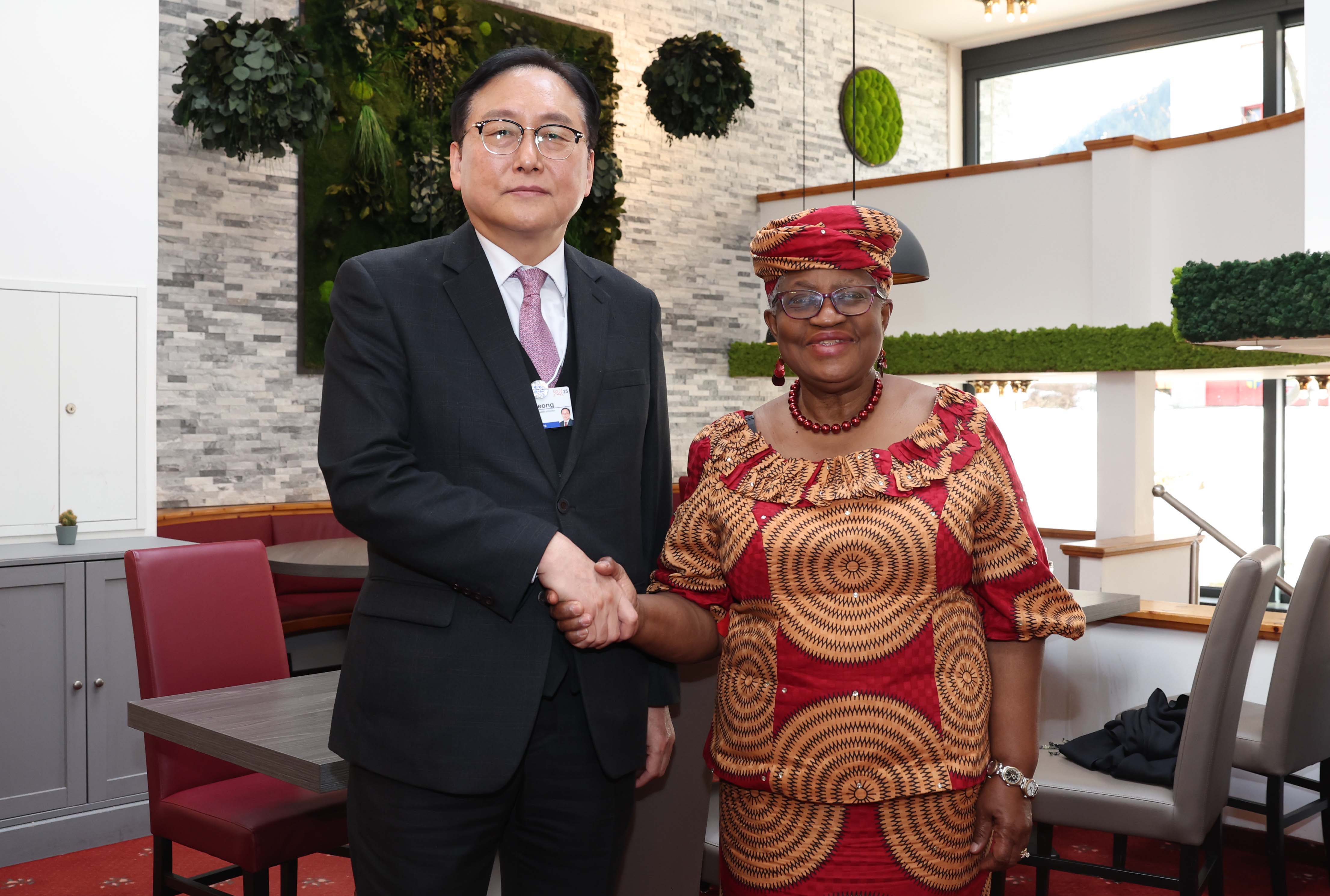 Trade Minister meets WTO Director General