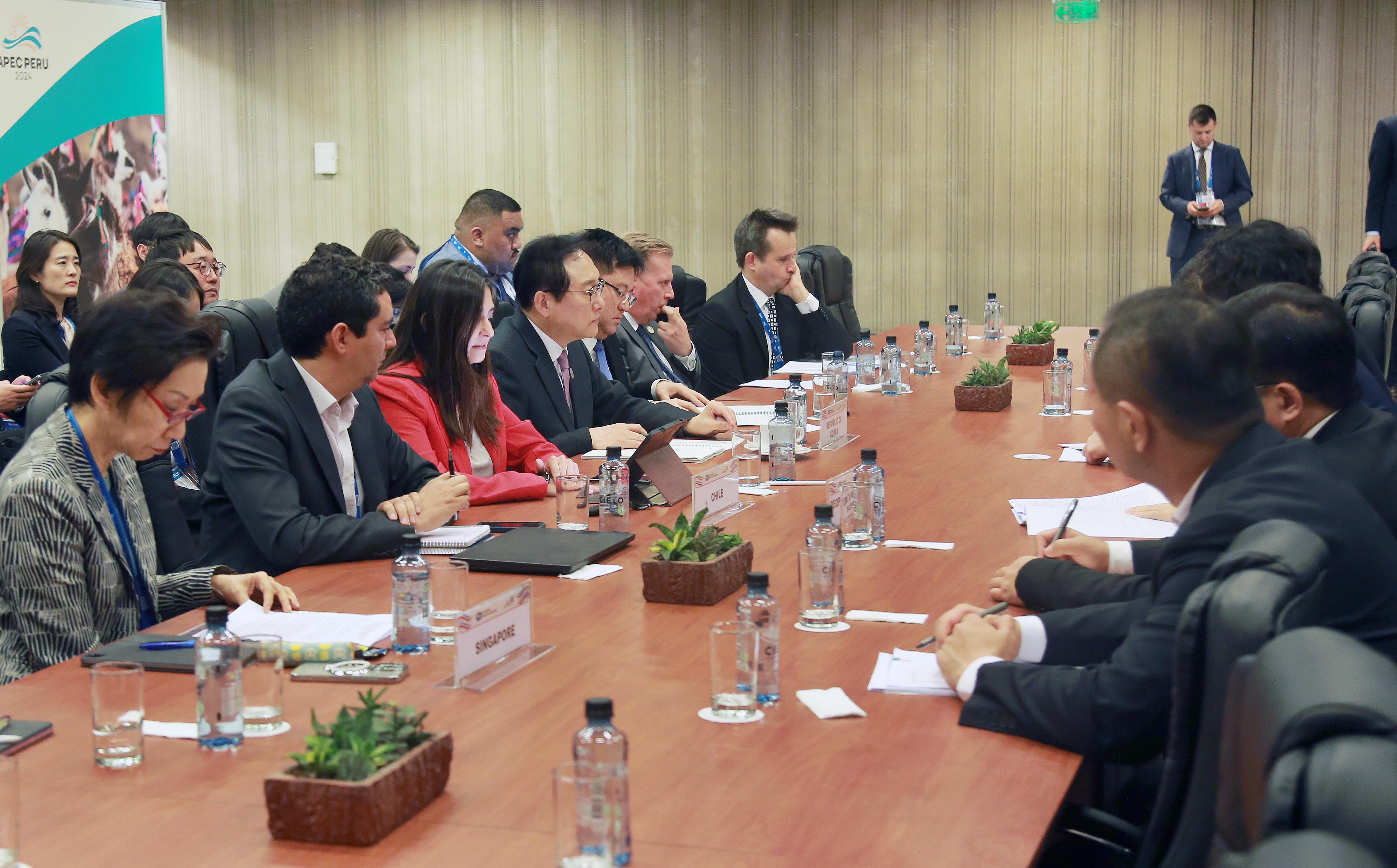 Trade Minister attends DEPA meeting in Peru