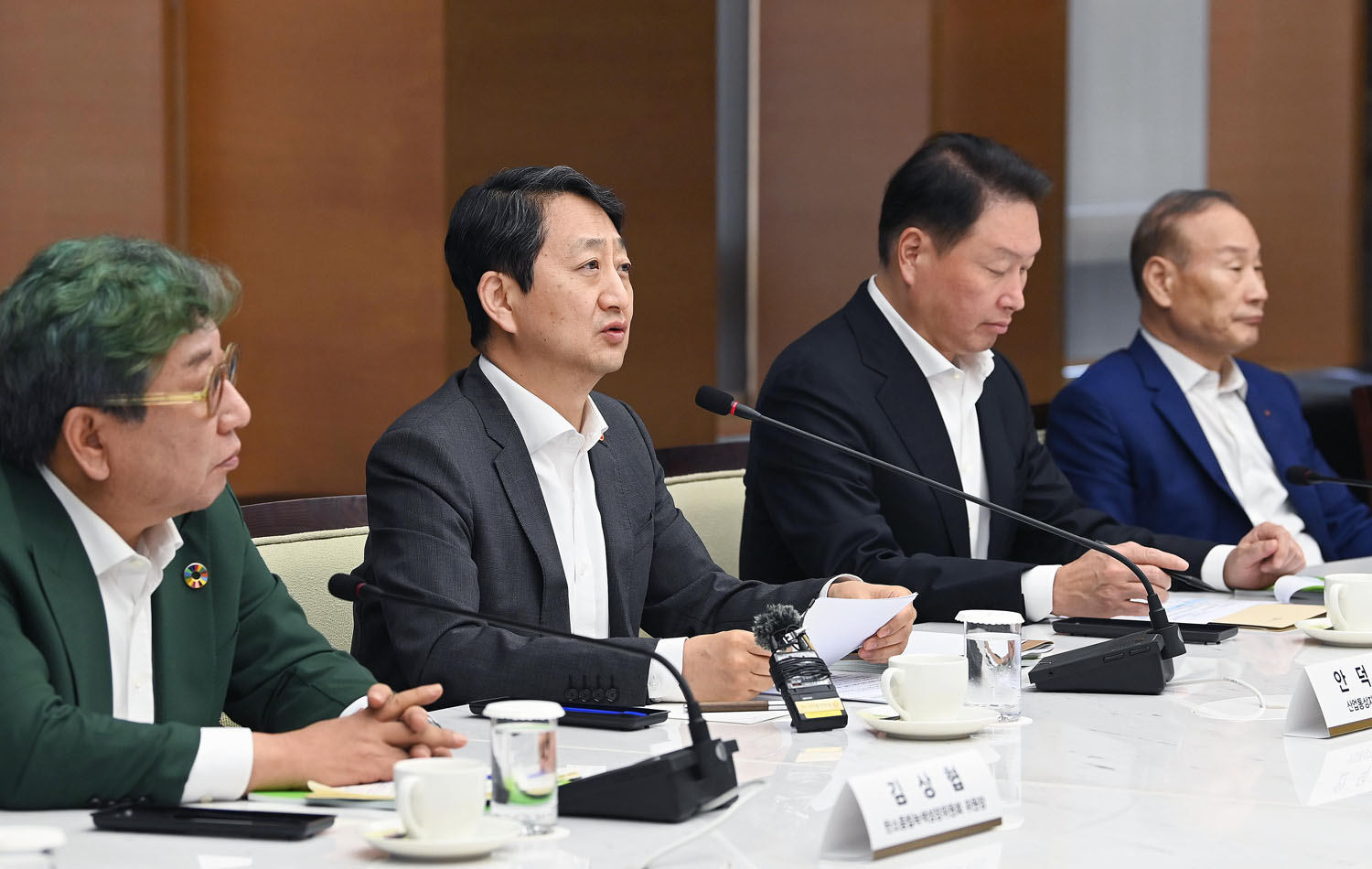 Minister Ahn attends Industrial Supply Chain Carbon Neutrality Alliance launching ceremony