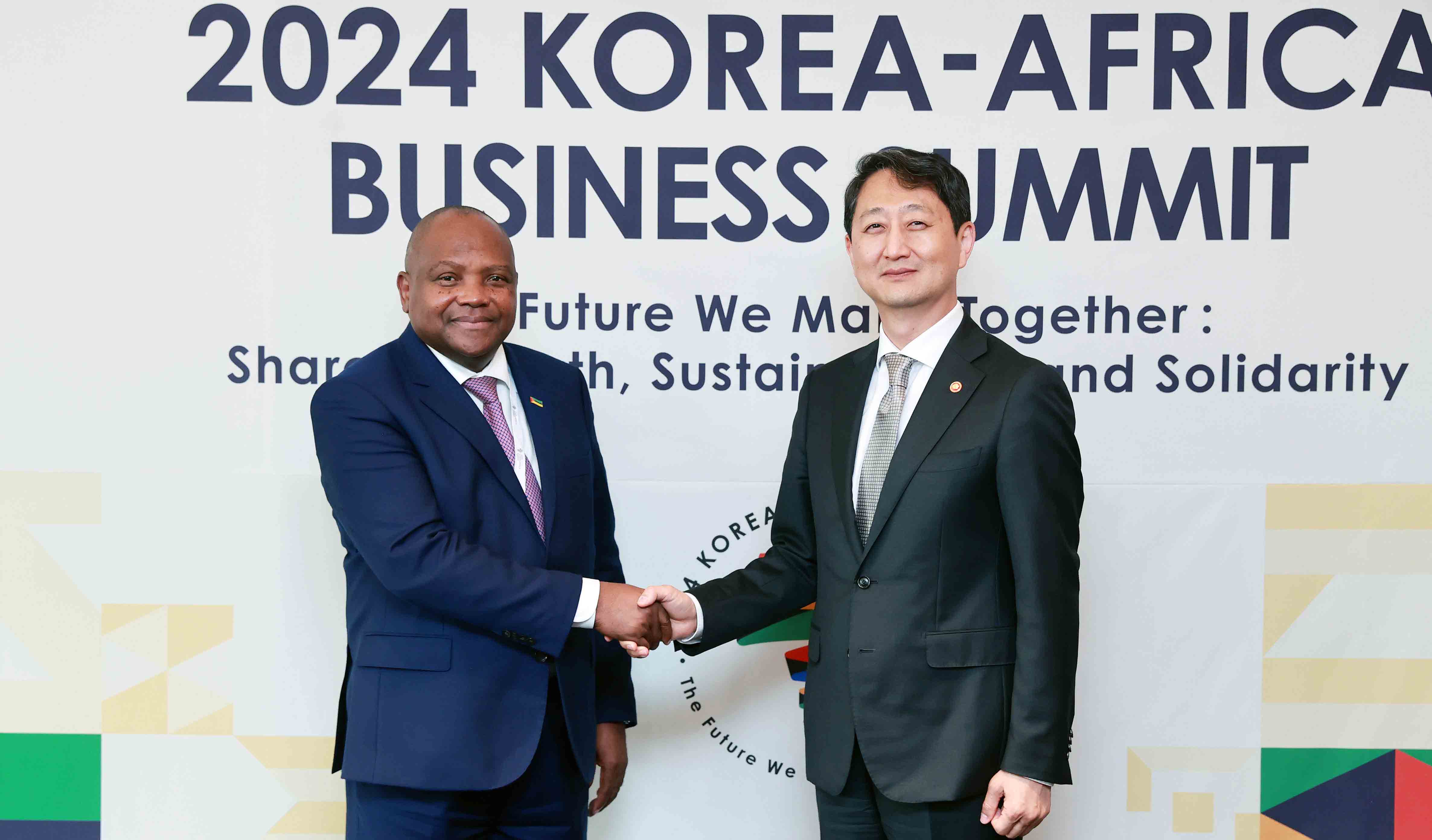 Minister Ahn meets Mozambique's Industry and Trade Minister_1
