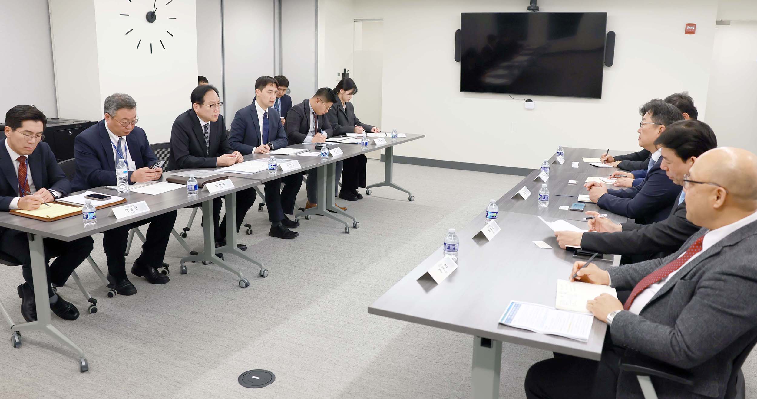 Trade Minister holds conference with Korean steel businesses operating in U.S._1