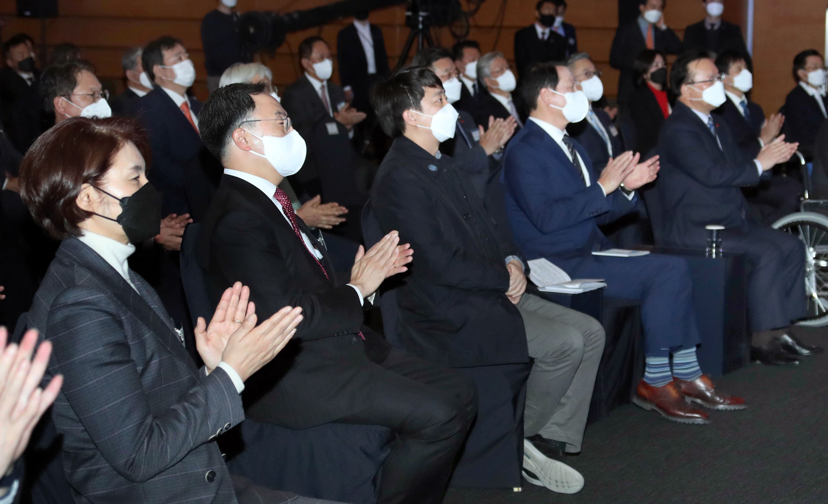 Minister Moon attends 2022 Business Leaders’ New Year’s Greetings