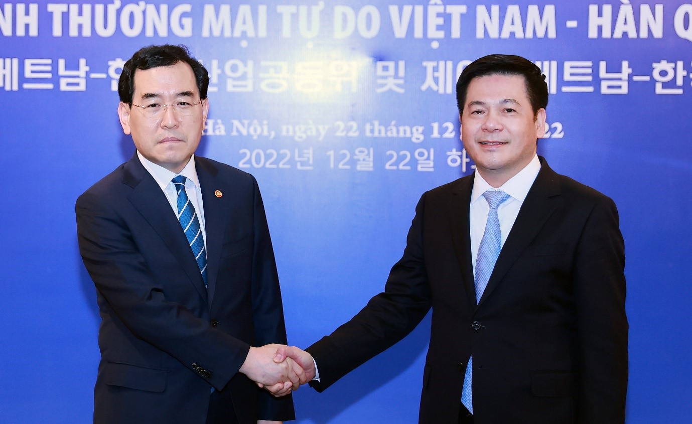 Korea and Vietnam hold Industrial & FTA Joint Committee meetings