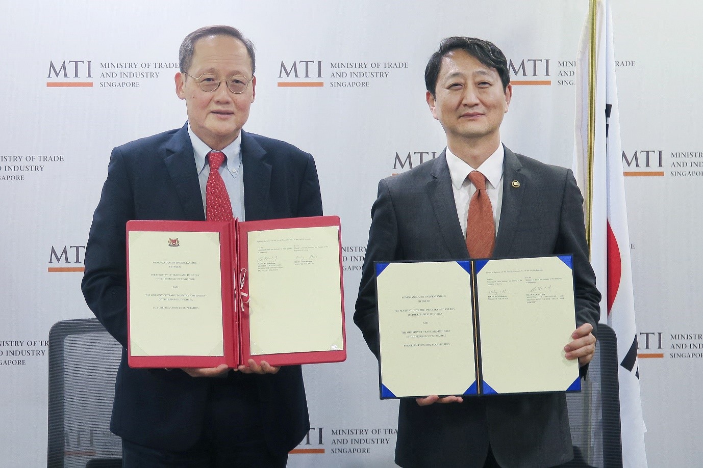 Korea and Singapore enter Green Economy Cooperation MOU
